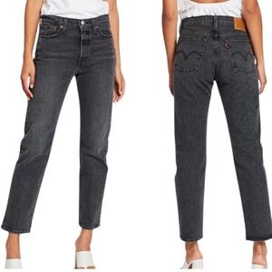 Levi's Wedgie Straight  Jeans - Black Size 29